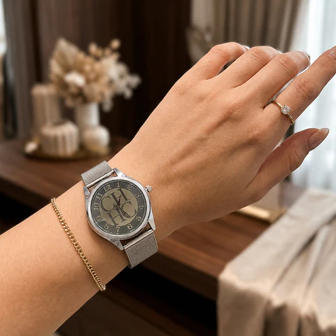 Reloj Dama CH/HC Plateado