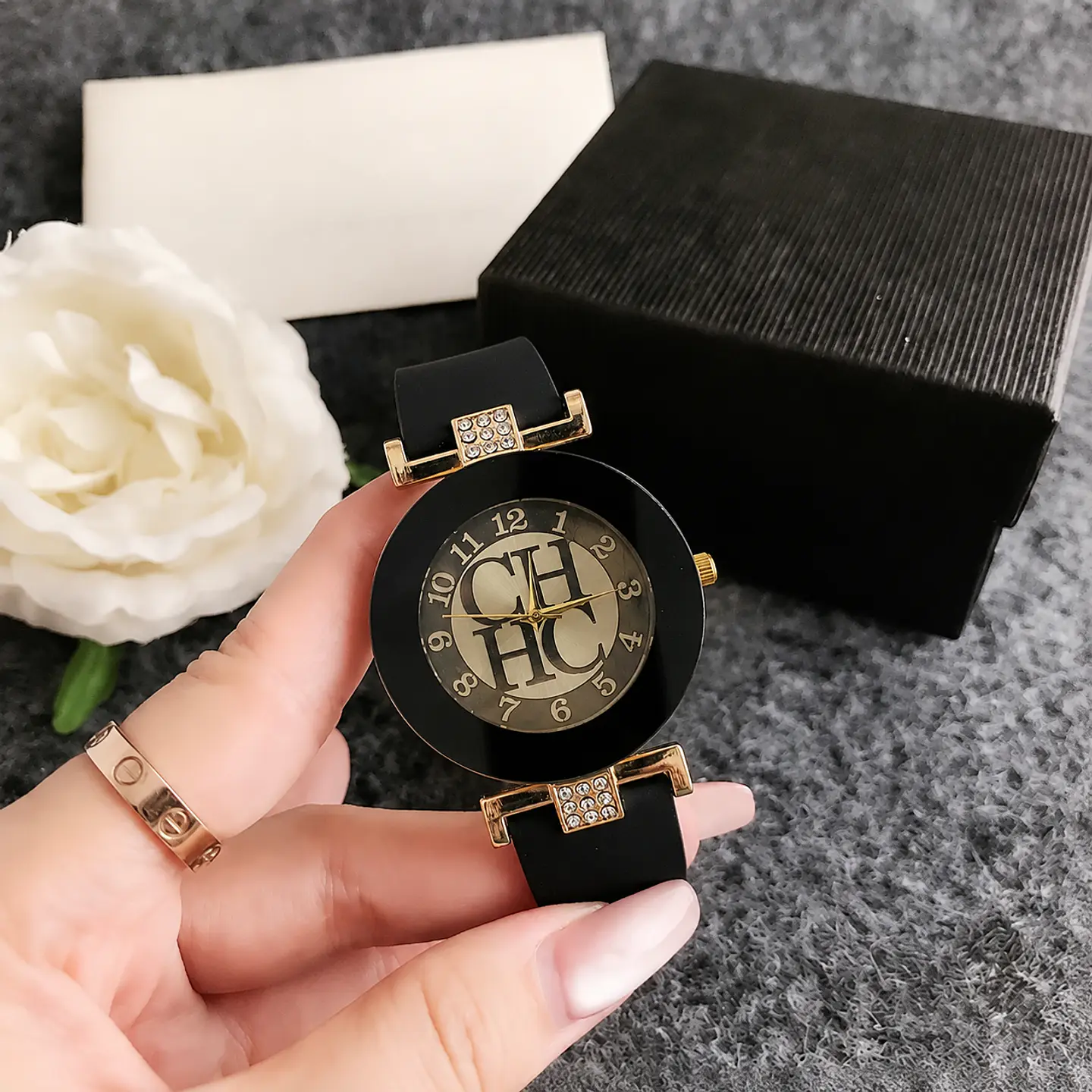 Reloj Dama CH/HC Negro 1
