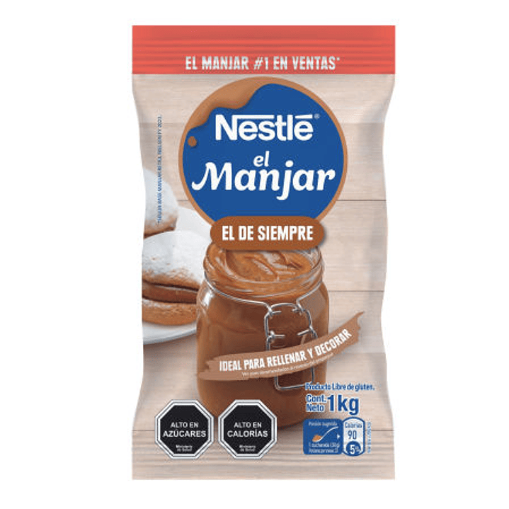 Manjar Nestle tradicional 1kg 1