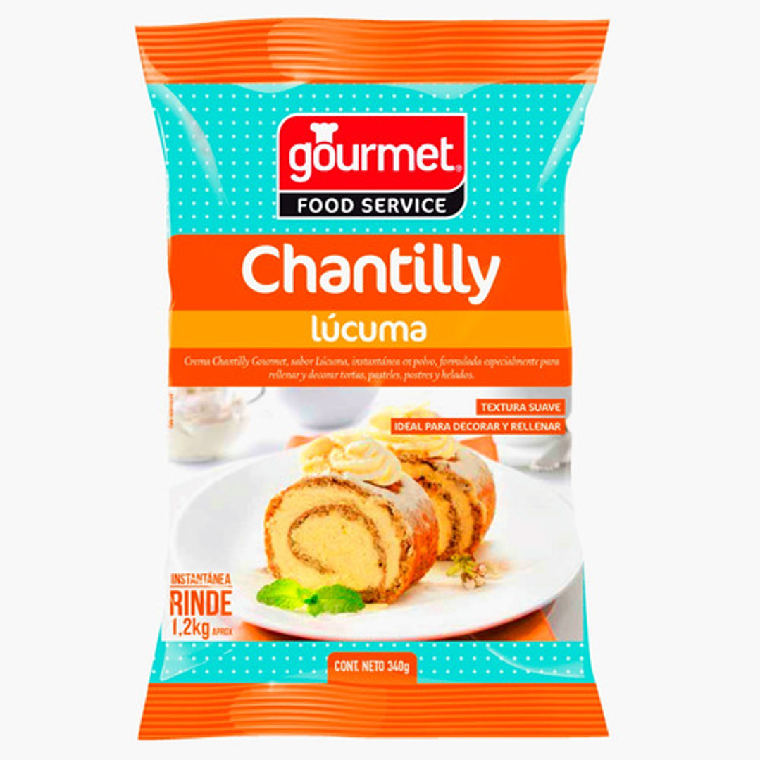 Chantilly Lucuma Gourmet 370gr 1