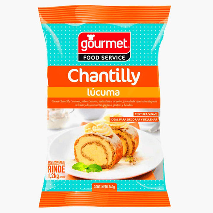 Chantilly Lucuma Gourmet 370gr 1