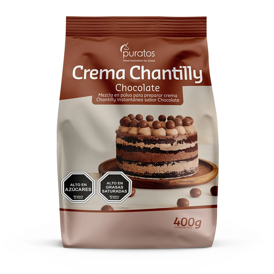 Chantilly Puratos Chocolate 400gr 1