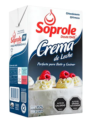 Crema de Leche Soprole 1 Lt