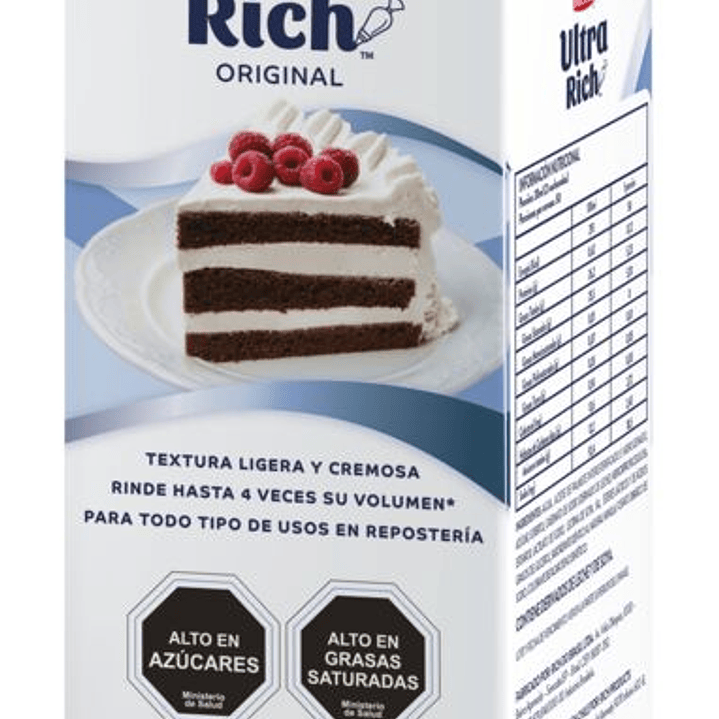 Ultra Rich Original UHT 1lt UN 12 1