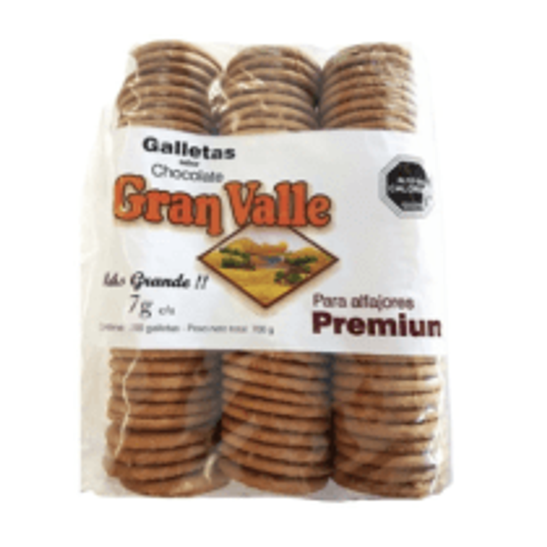 Galleta de Alfajor Gran Valle Chocolate 1