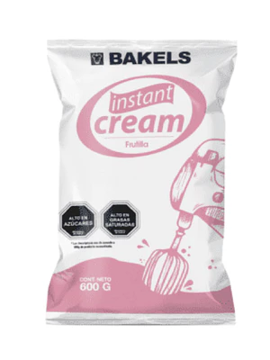Instan Cream Frutilla 600 Gr