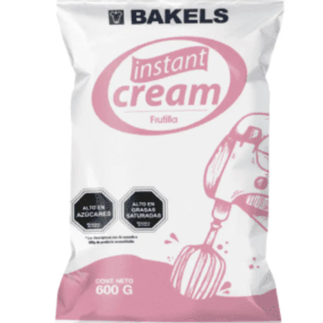 Instan Cream Frutilla 600 Gr 1