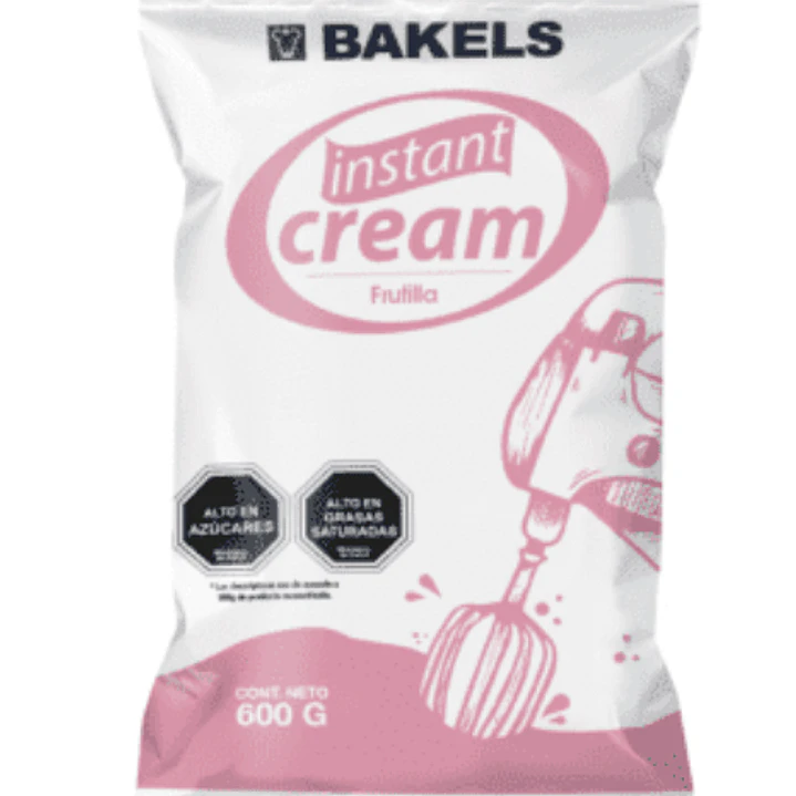 Instan Cream Frutilla 600 Gr 1