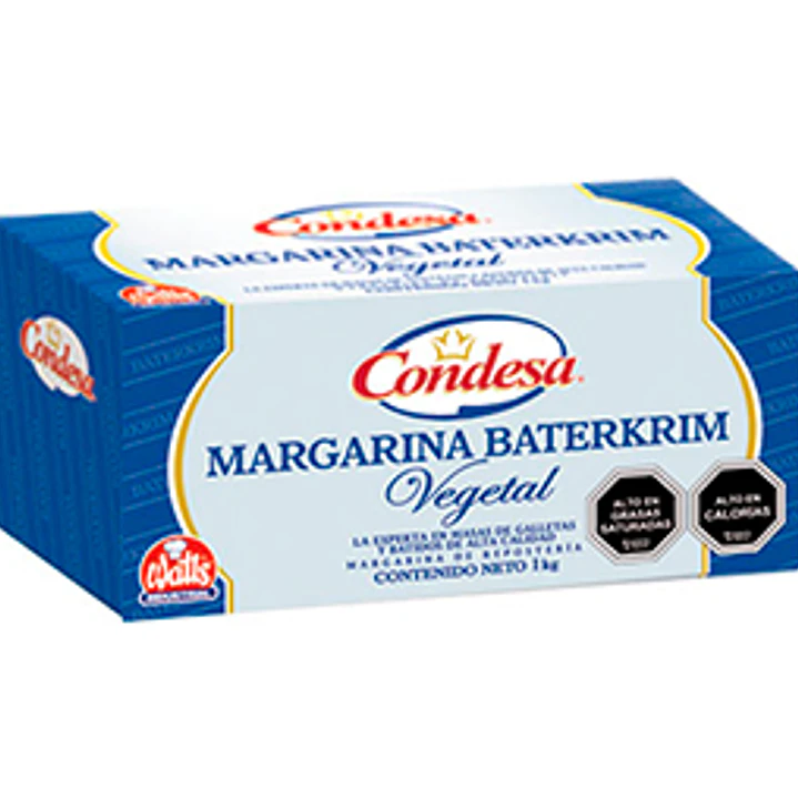 Margarina Baterkrin Condesa 1kg 1