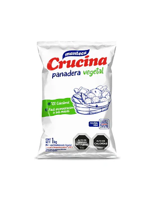 Manteca Crucina Panadera Vegetal 1Kg