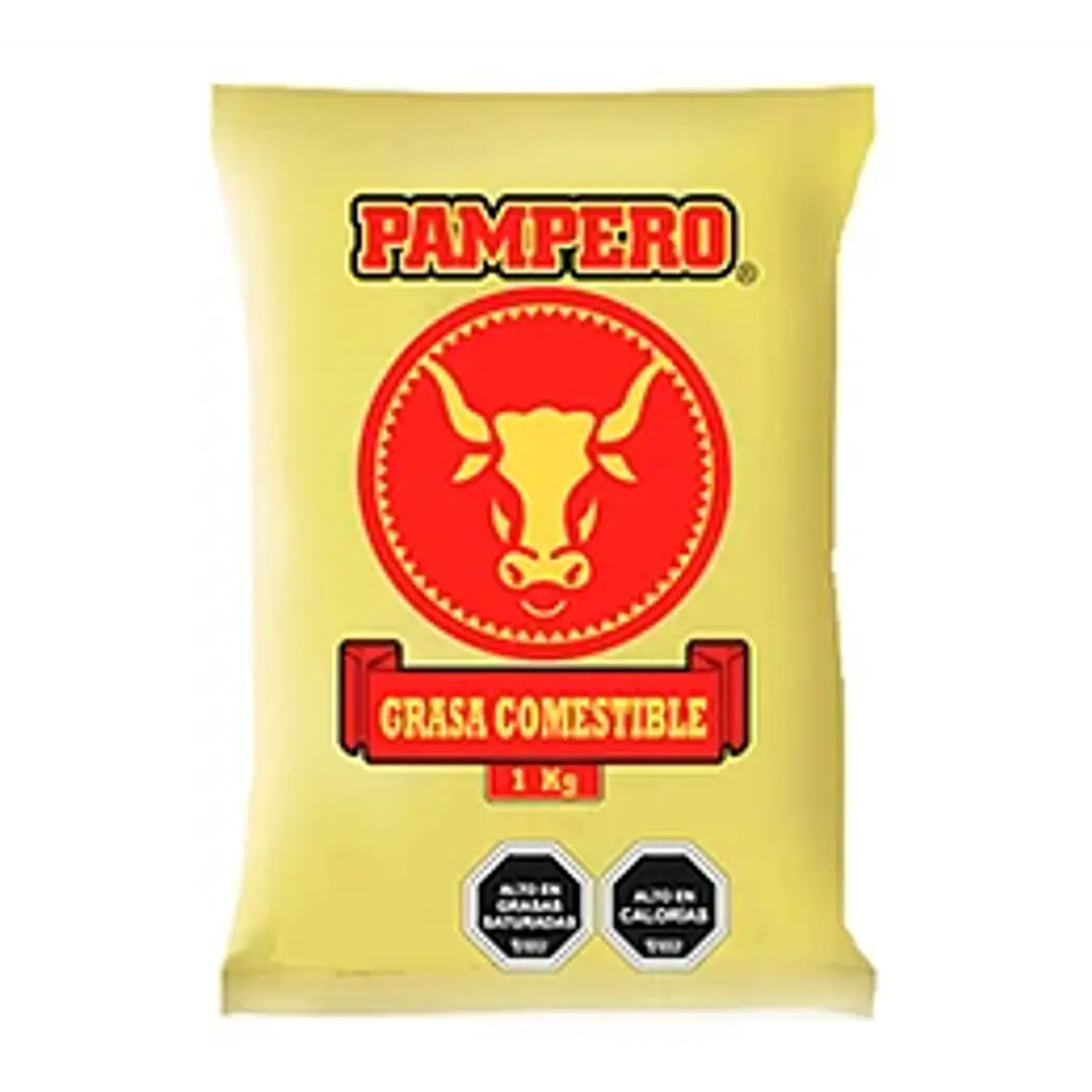 Grasa Comestible Pampero bloque 1kg 1