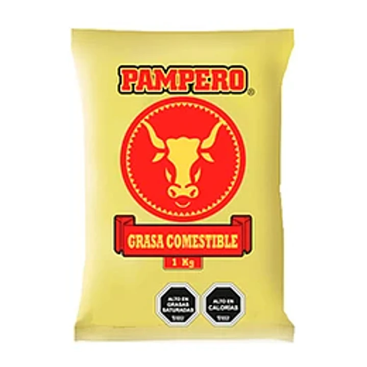 Grasa Comestible Pampero bloque 1kg 1