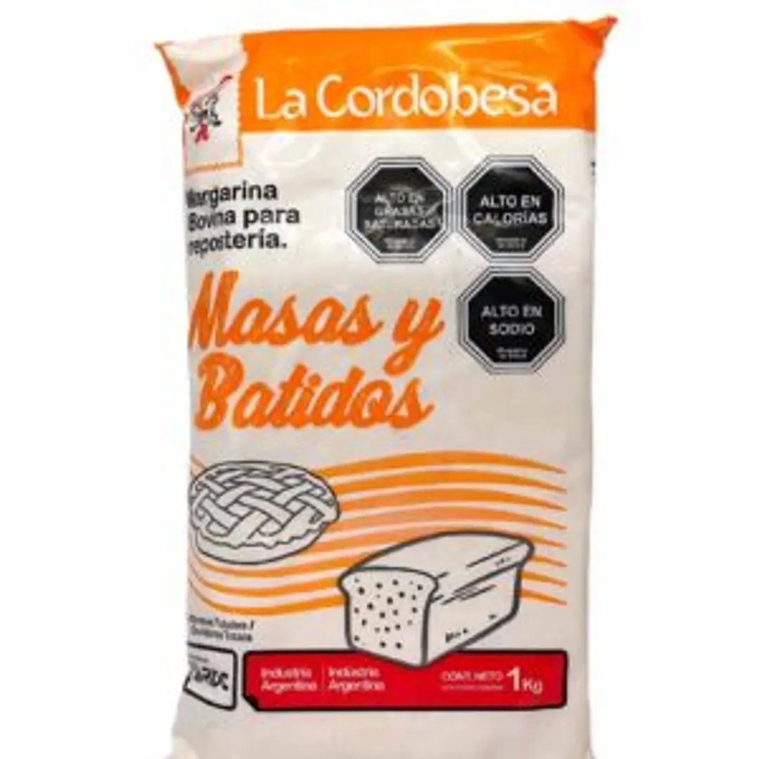 Margarina Cordobesa Masas y Batidos Kg 1