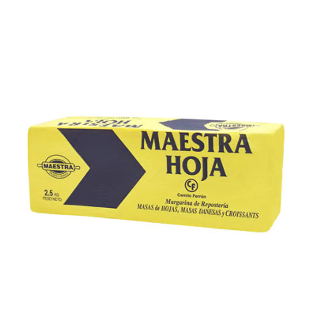 Margarina Maestra Hoja 2,5Kg 1