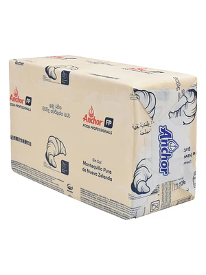 Mantequilla sin sal Anchor 5kg