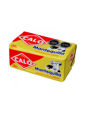 Mantequilla Calo c/sal 250gr