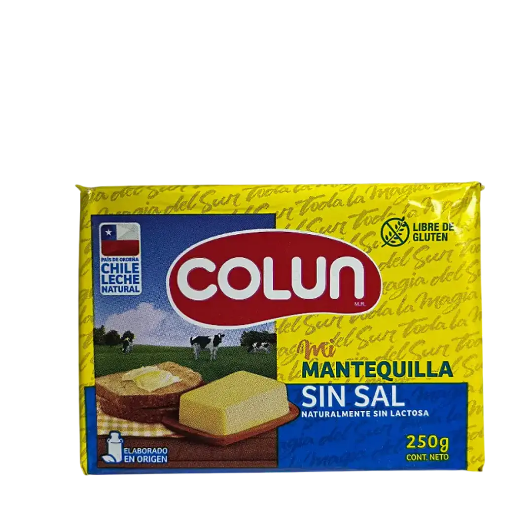 Mantequilla Colun s/sal 250gr 1