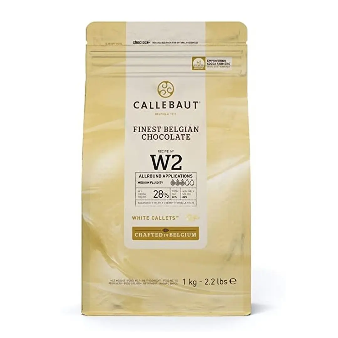Choco Real Callebaut w2 28% 1kg 1