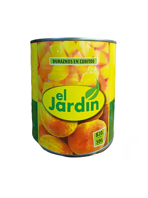 Durazno Mitades El jardin 820 gr UN 24