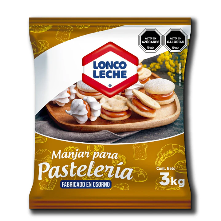 Manjar para Pasteleria 3kg LoncoLeche 1