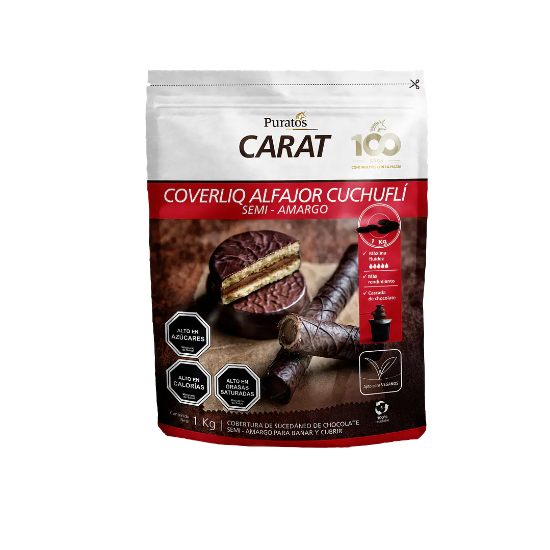 Carat Coverliq Alfajor Cuchufli kg 1