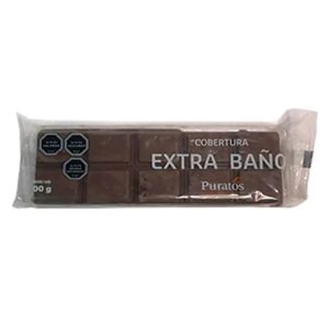 Sucedaneo Cobertura de Chocolate para Baño Puratos 500 gr 1