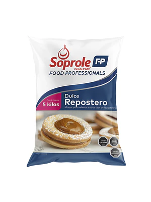 Manjar Repostero 5kg Soprole