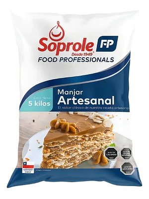 Manjar Artesanal 5kg Soprole