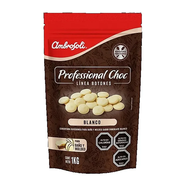 Sucedaneo Botones Blanco Ambrosoli Kg 1