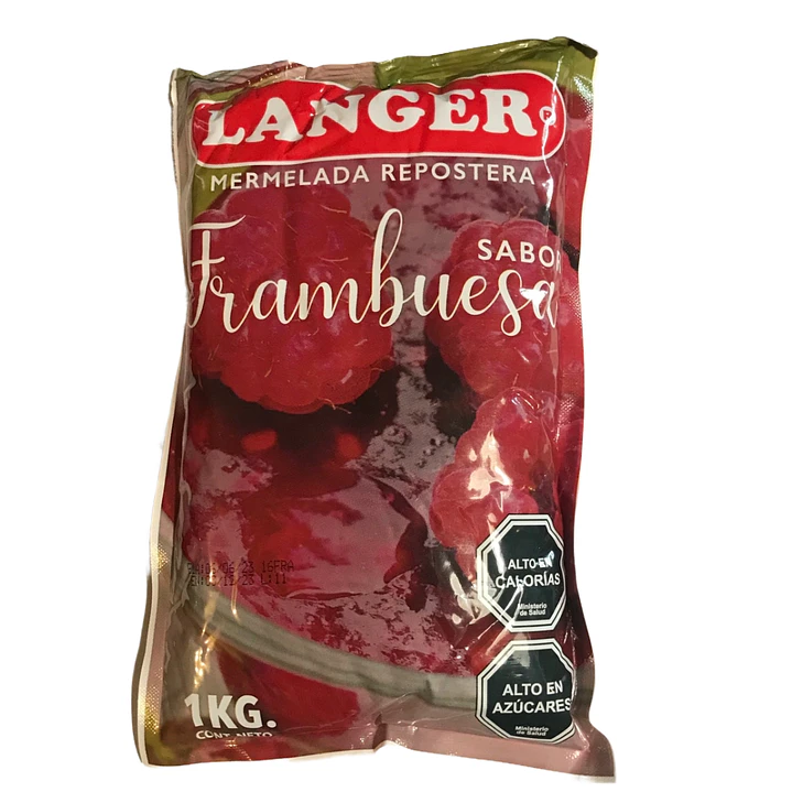 Mermelada Langer Frambuesa 1kg 1