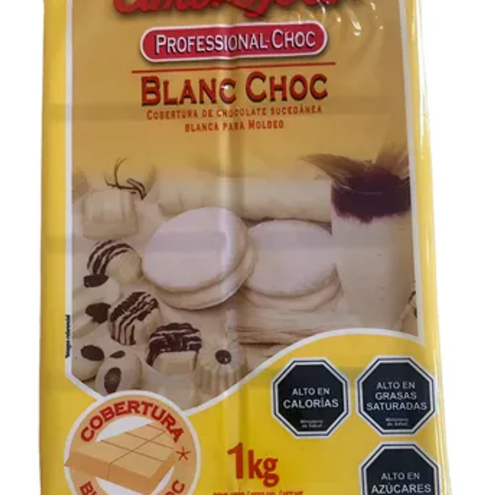 Sucedaneo Bloque Blanc Choc Ambrosoli Kg 1