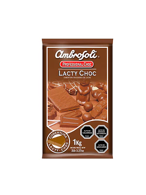 Sucedaneo Bloque Lacty Choc Ambrosoli Kg