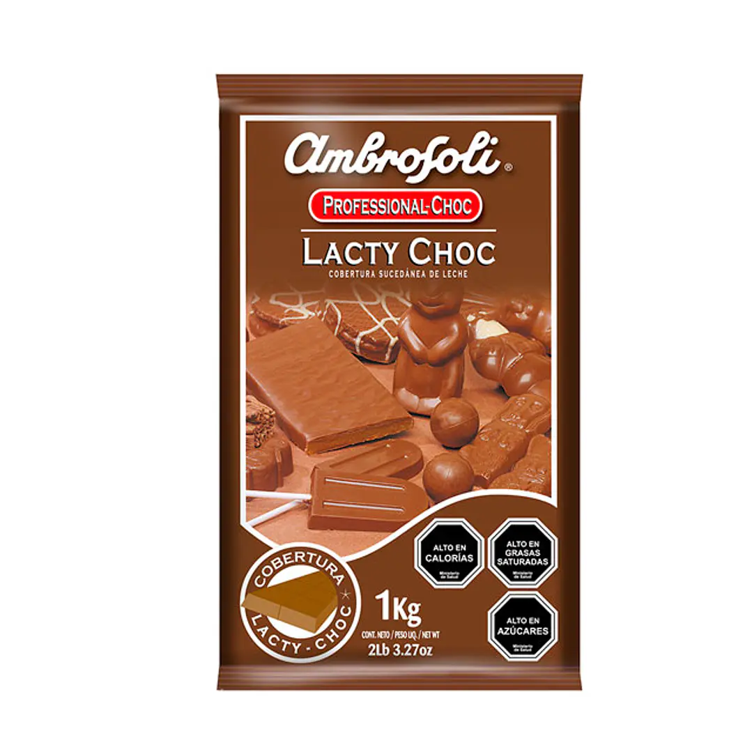 Sucedaneo Bloque Lacty Choc Ambrosoli Kg 1