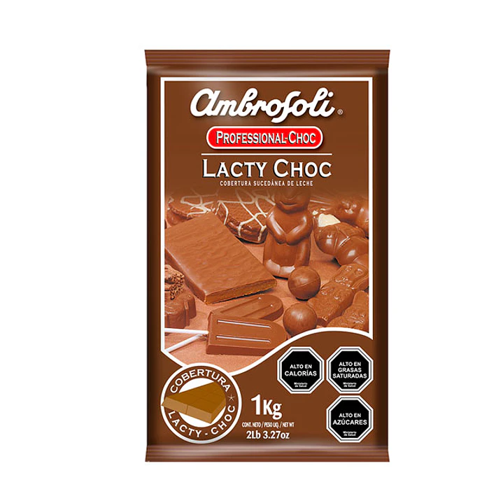 Sucedaneo Bloque Lacty Choc Ambrosoli Kg 1