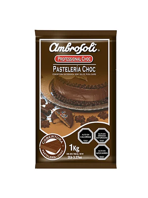 Sucedaneo Bloque Pasteleria Choc Ambrosoli Kg