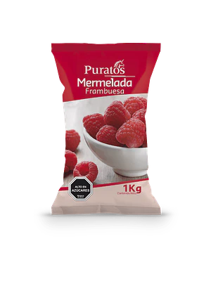 Mermelada de Frambuesa 1kg Puratos