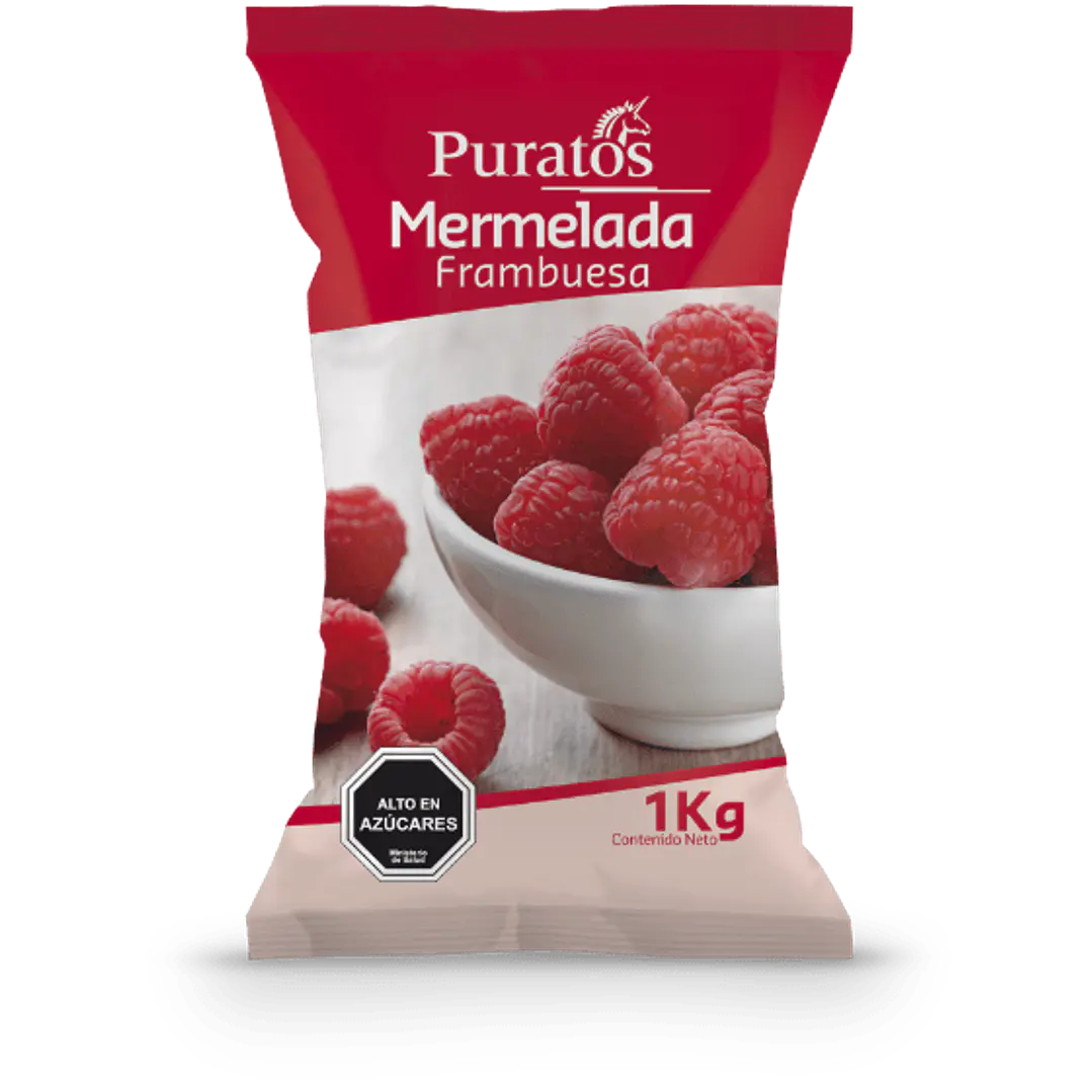 Mermelada de Frambuesa 1kg Puratos 1