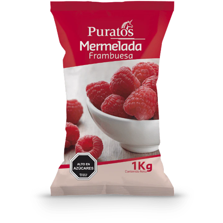 Mermelada de Frambuesa 1kg Puratos 1