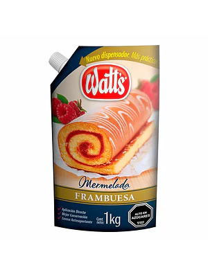 Mermelada Watts de Frambuesa 1kg
