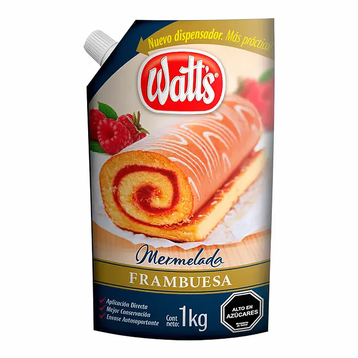 Mermelada Watts de Frambuesa 1kg 1
