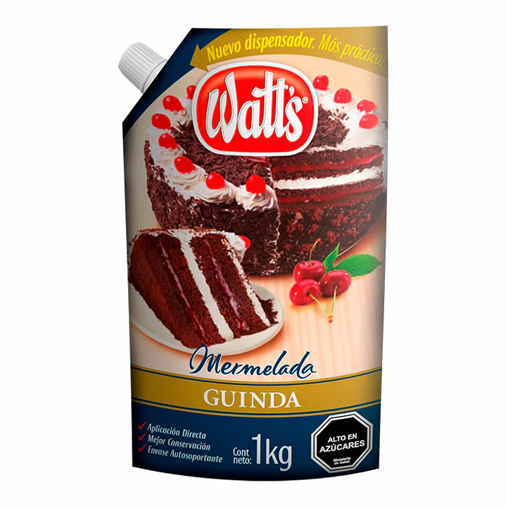 Mermelada Watts de Guinda 1kg 1