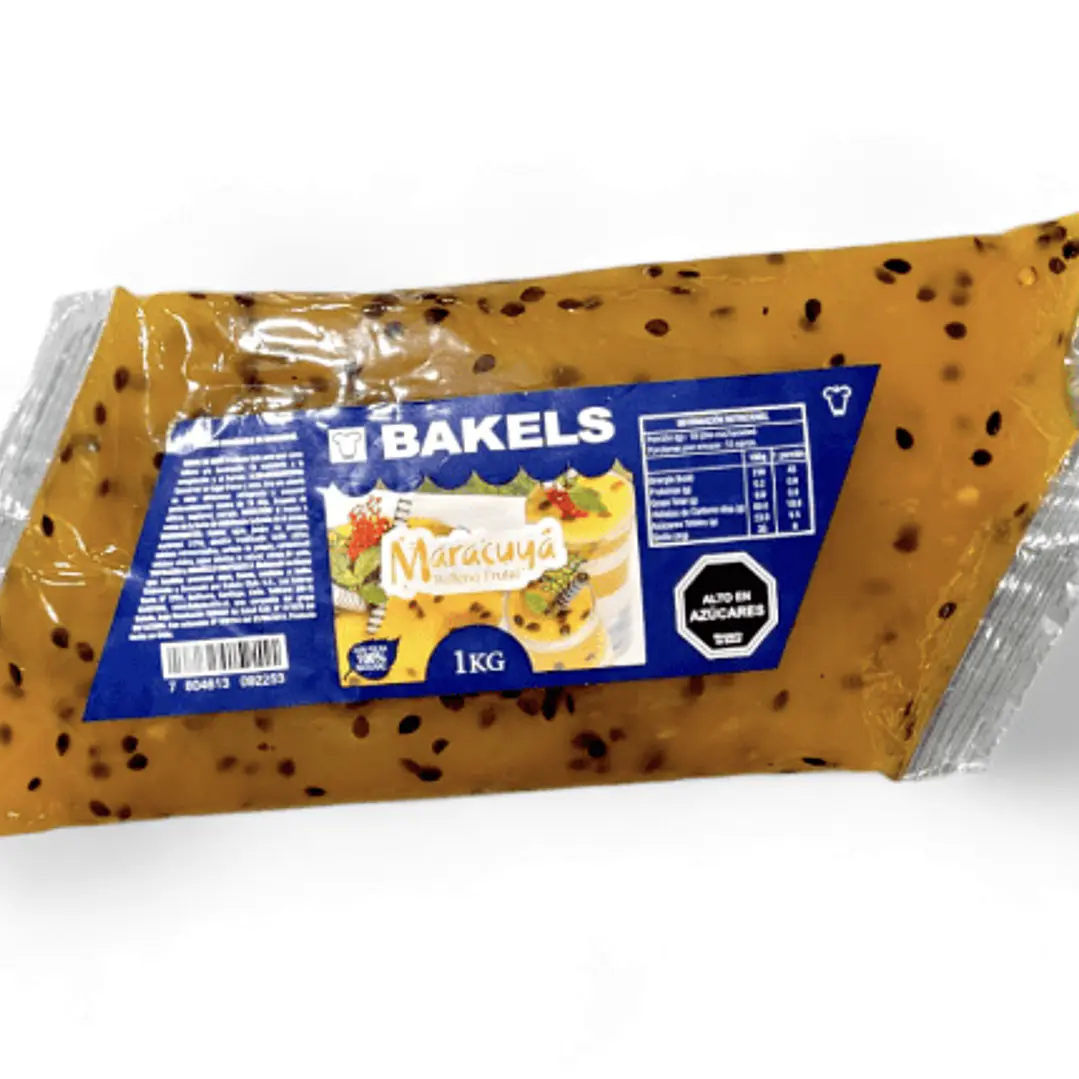 Relleno Frutal Maracuya 1kg Bakels 1