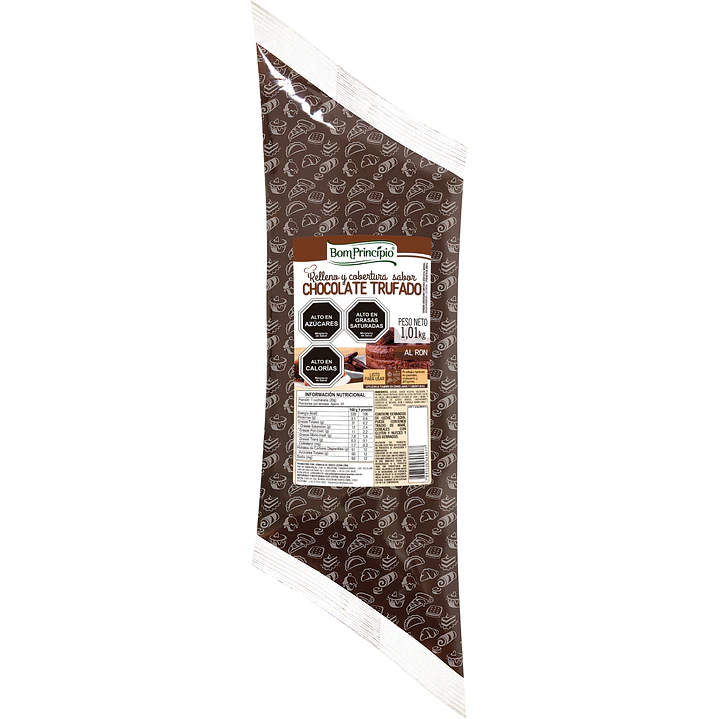 Relleno Chocolate Trufado 1.01kg Bom Principio 1