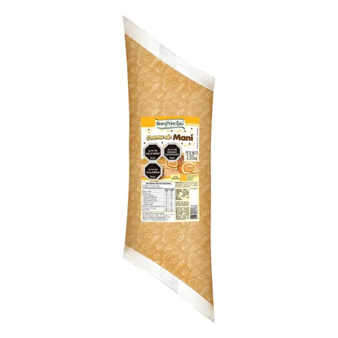 Relleno Crema de Mani Premiun 1.01kg Bom Principio 1