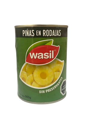 Piña mitades Wasil 520gr