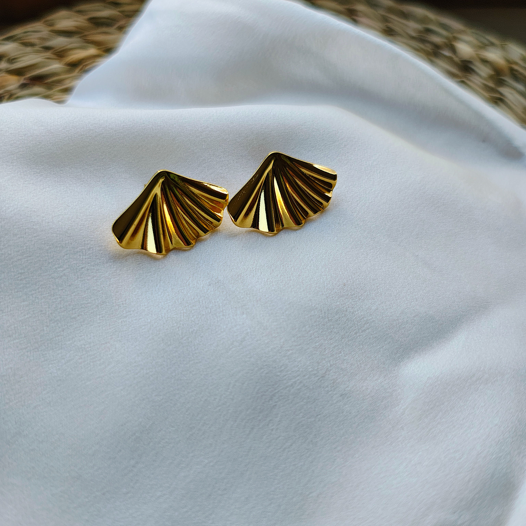 Aro abanico dorado 1