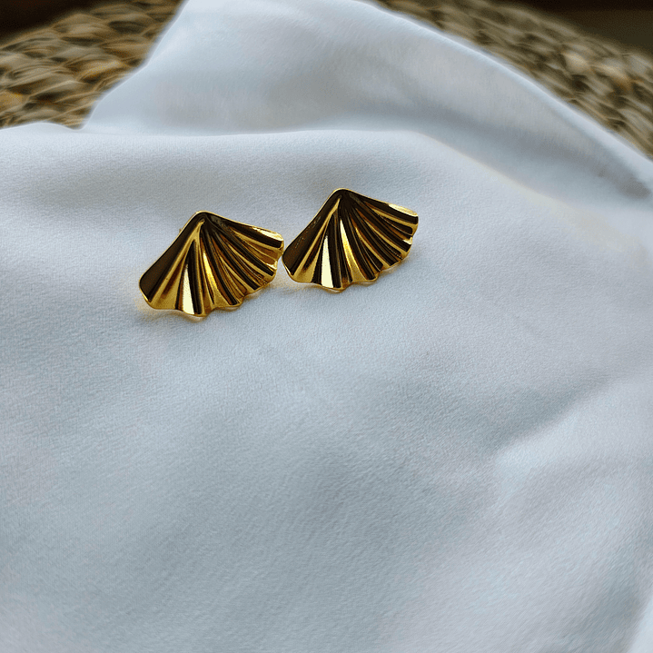 Aro abanico dorado 1