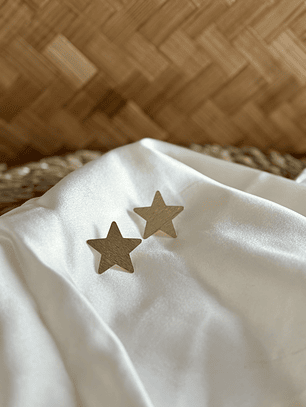 Aro estrella dorada grande