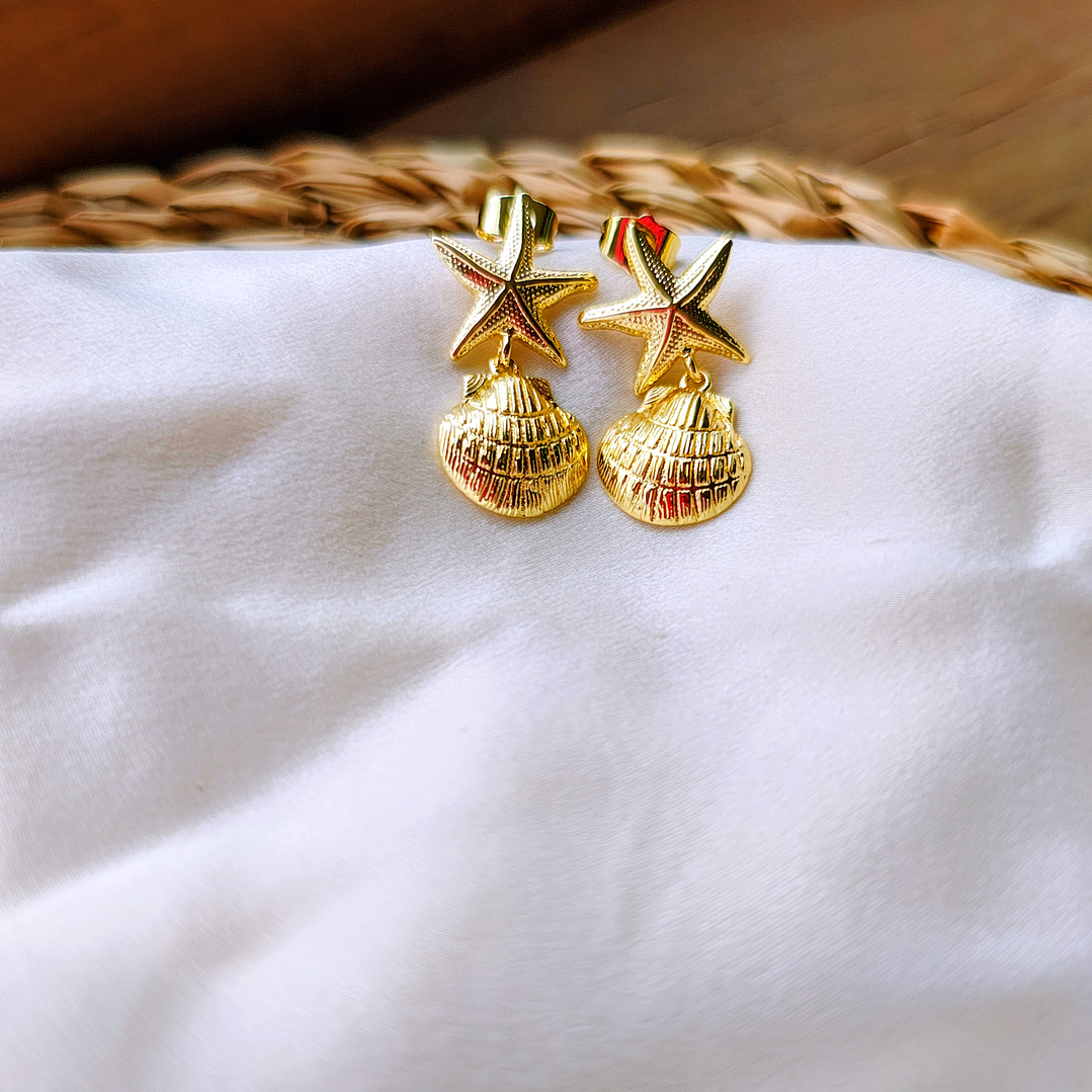 Aros estrella y conchita 1