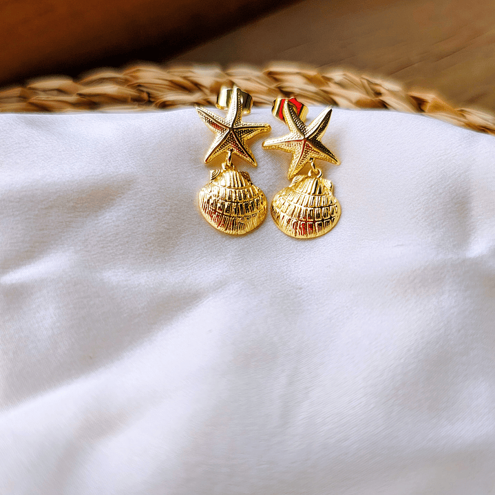 Aros estrella y conchita 1